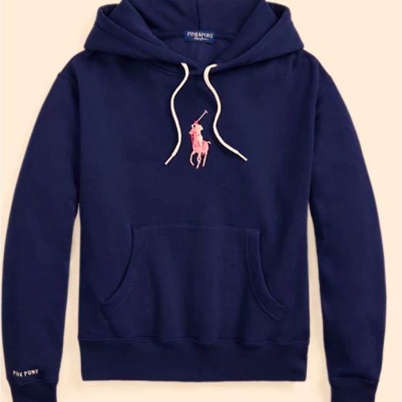 Polo Ralph Lauren Tops - Polo Ralph Lauren Pink Pony Cancer Awareness Limited Edition Loose Fit H…